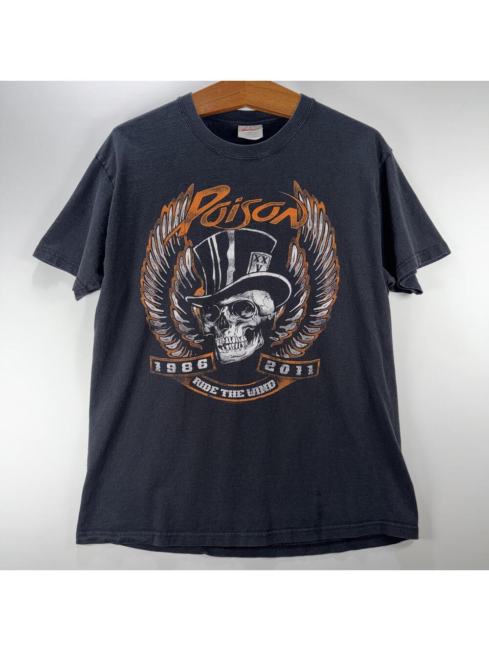 Poison "Ride the Wind" 25th Anniversary Tee - L